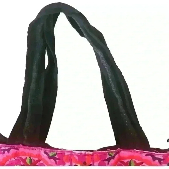 Bohemian Embroidered Multicolored Horn Shaped Tote Bag - Picture 10 of 12